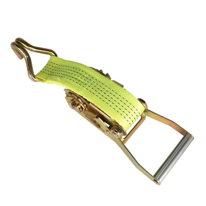 DURAFORCE Ratchet Straps W/J Hook 5000 Lb Heavy Duty Tie Downs 8 Pack 2" × 15'