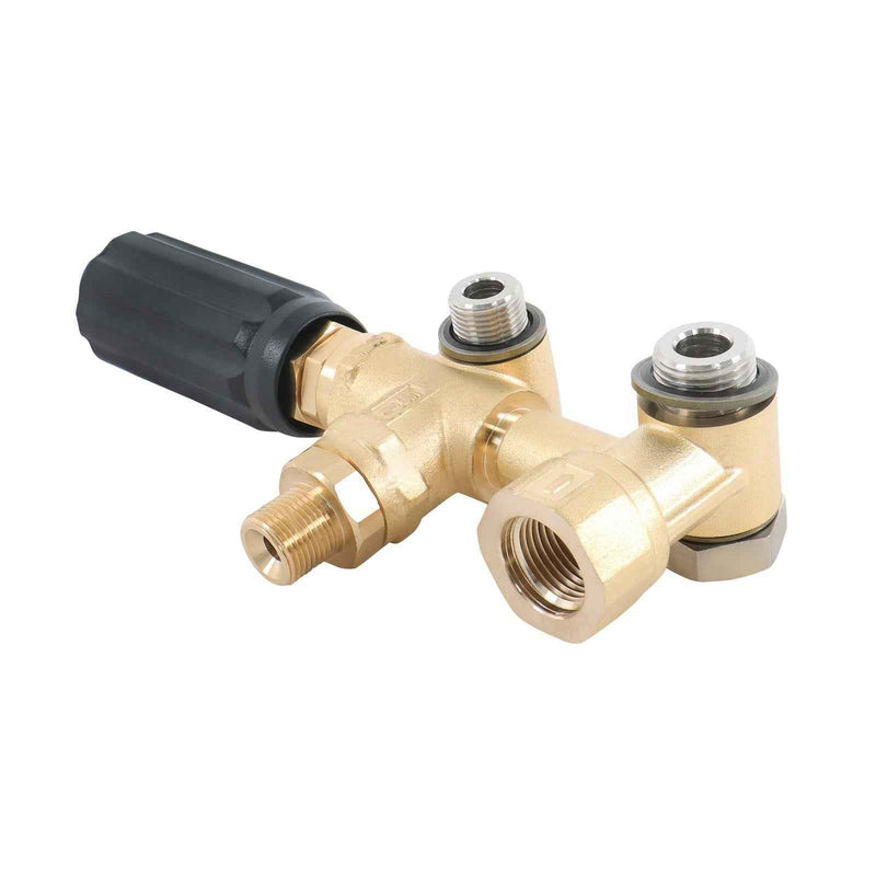 DURAFORCE 5.5 GPM 3/8 Unloader 3650psi with Bolt Set for Pressure Pump RR, RK, XM US