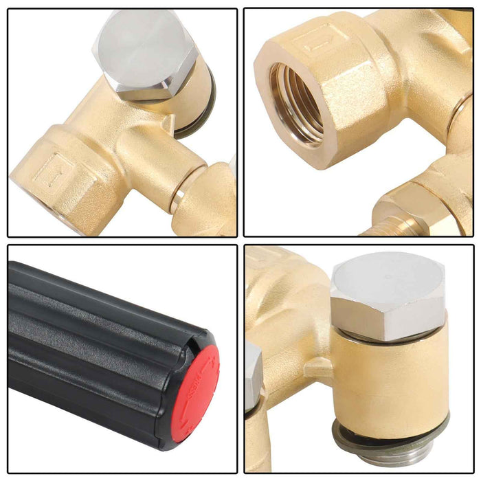 DURAFORCE 5.5 GPM 3/8 Unloader 3650psi with Bolt Set for Pressure Pump RR, RK, XM US