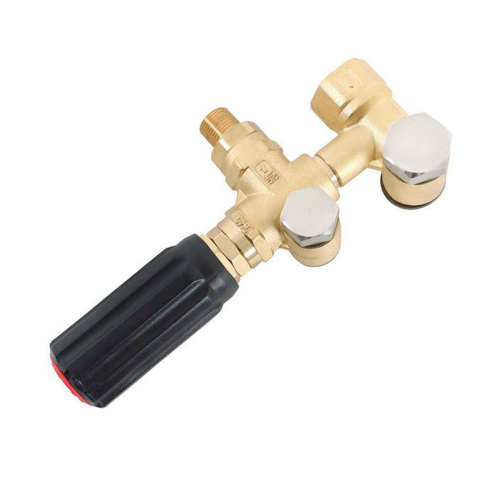 DURAFORCE 5.5 GPM 3/8 Unloader 3650psi with Bolt Set for Pressure Pump RR, RK, XM US