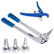 DURAFORCE 1/2" 3/4" 1" Expansion Heads Tube Cutting Plier PEX Expansion Tool Kit