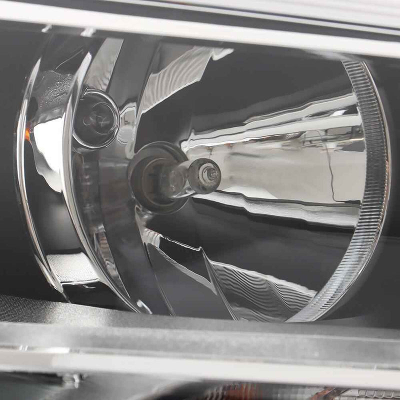 DURAFORCE Headlight Right Side For Volkswagen Jetta 2011-2016-17 18 Headlamp Halogen Black