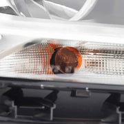 DURAFORCE Headlight Right Side For Volkswagen Jetta 2011-2016-17 18 Headlamp Halogen Black