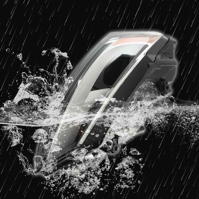 DURAFORCE Headlight Right Side For Volkswagen Jetta 2011-2016-17 18 Headlamp Halogen Black