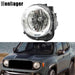 DURAFORCE Projector Headlight Left For Jeep Renegade 2015-2016-18 Halogen Headlamp Chrome