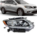 DURAFORCE Right Headlamp W/DRL Halogen For Nissan Rogue S SV SL 2014-2016 Headlight Chrome