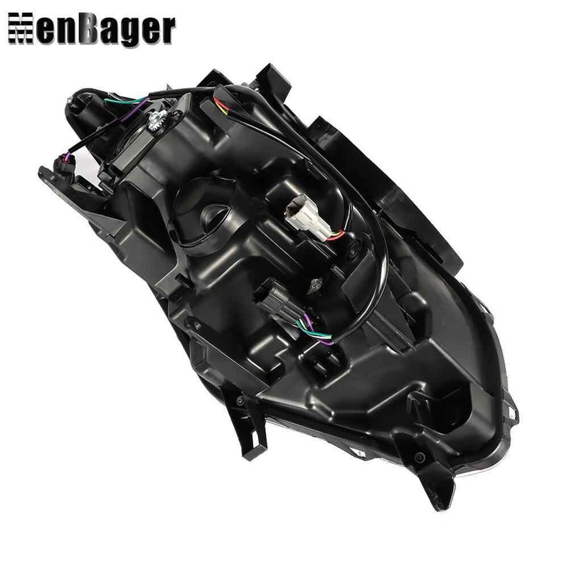 DURAFORCE Right Headlamp W/DRL Halogen For Nissan Rogue S SV SL 2014-2016 Headlight Chrome