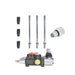 DURAFORCE 3 Spool 13GPM Hydraulic Control Valve Double Acting with Conversion Plug