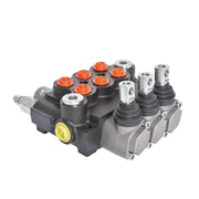 DURAFORCE 3 Spool 13GPM Hydraulic Control Valve Double Acting with Conversion Plug