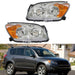 DURAFORCE For Toyota RAV4 Base/Limited Sport 2009-12 Headlights Halogen Chrome Left+Right