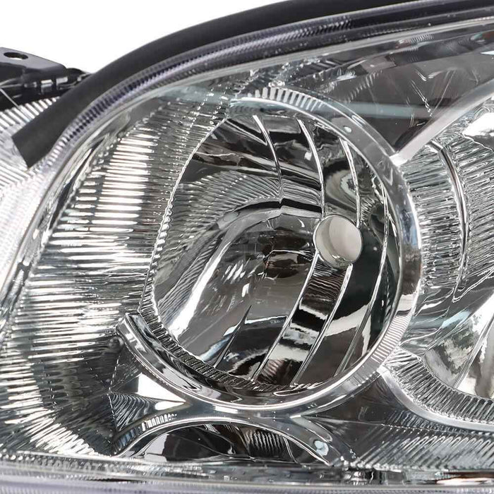 DURAFORCE For Toyota RAV4 Base/Limited Sport 2009-12 Headlights Halogen Chrome Left+Right