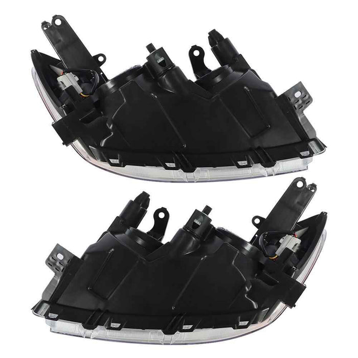 DURAFORCE For Toyota RAV4 Base/Limited Sport 2009-12 Headlights Halogen Chrome Left+Right