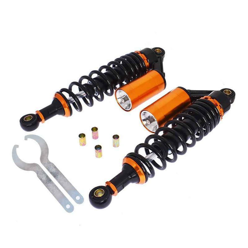 DURAFORCE Motorcycle 12.5" 320mm Rear Shock Absorbers Air Suspension For Honda CB CM VTX