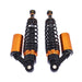 DURAFORCE Motorcycle 12.5" 320mm Rear Shock Absorbers Air Suspension For Honda CB CM VTX