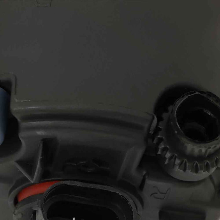 DURAFORCE Front Bumper Upper Grille&Fog Lights Assembly Pair For Toyota Highlander 2017-19