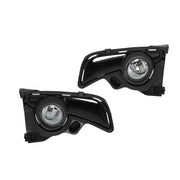 DURAFORCE Front Bumper Upper Grille&Fog Lights Assembly Pair For Toyota Highlander 2017-19