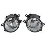DURAFORCE Front Bumper Upper Grille&Fog Lights Assembly Pair For Toyota Highlander 2017-19