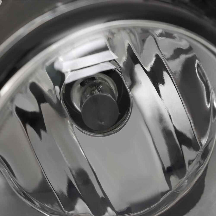 DURAFORCE Front Bumper Upper Grille&Fog Lights Assembly Pair For Toyota Highlander 2017-19