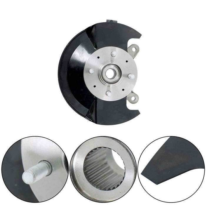 DURAFORCE Front Left Wheel Hub & Bearing Knuckle Assembly 698-495 For Honda Civic 1.7L L4