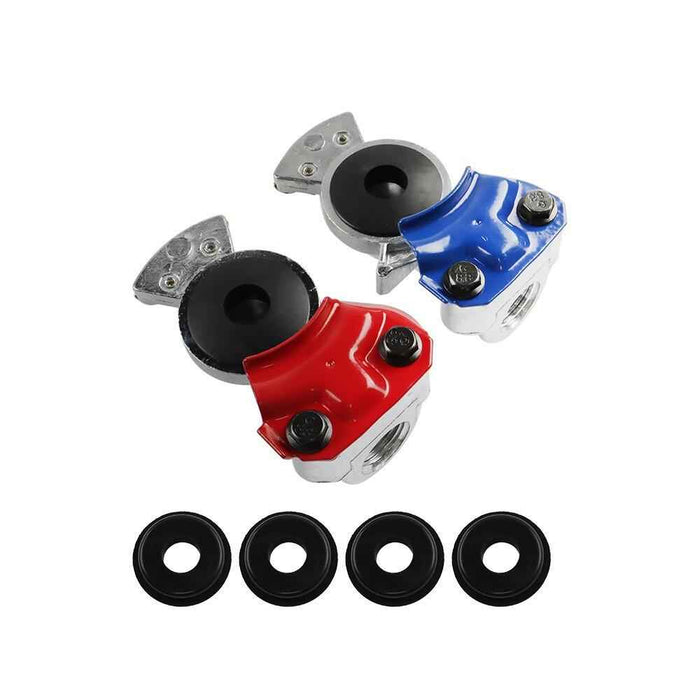 DURAFORCE 12FT Wrap 3-in-1 Set With Accessorie Air Line Hose Fit For Semi Truck Trailer