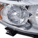 DURAFORCE For 2009-2010 Toyota Corolla LH+RH Headlight Headlamp Clear Lens Halogen Chrome