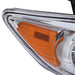 DURAFORCE For 2009-2010 Toyota Corolla LH+RH Headlight Headlamp Clear Lens Halogen Chrome