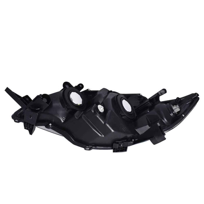 DURAFORCE For 2009-2010 Toyota Corolla LH+RH Headlight Headlamp Clear Lens Halogen Chrome