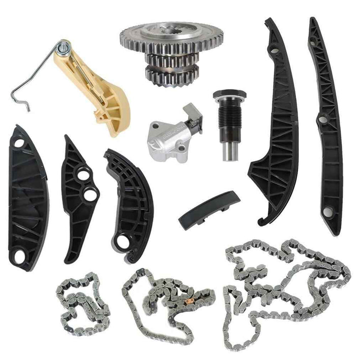 DURAFORCE Timing Chain Kit For Audi A3 A4 A5 A6 TT Quattro Volkswagen CC 2.0L 2008-2015