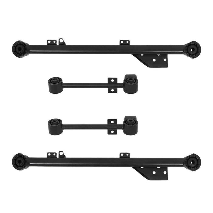 DURAFORCE 4× Rear Upper & Lower Trailing Control Arm Set For Infiniti QX4 Nissan 1997-2004