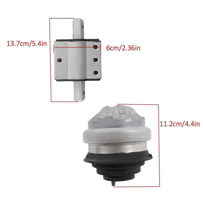DURAFORCE 3PCS Engine Motor & Transmission Mount Set For Mercedes-Benz W220 CL CLK S-CLASS