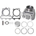 DURAFORCE For 1999-2004 Yamaha Bear Tracker 250 YFM250 Cylinder Piston Gasket Top End Kit