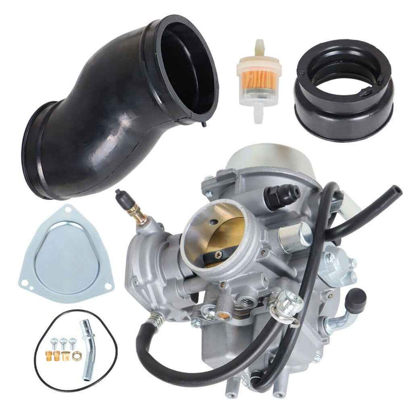 DURAFORCE Carburetor For 1998 Yamaha Grizzly YFM 600 & Intake Manifold Boot