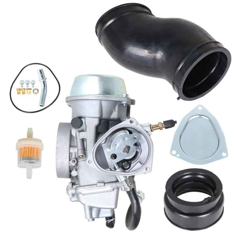 DURAFORCE Carburetor For 1998 Yamaha Grizzly YFM 600 & Intake Manifold Boot