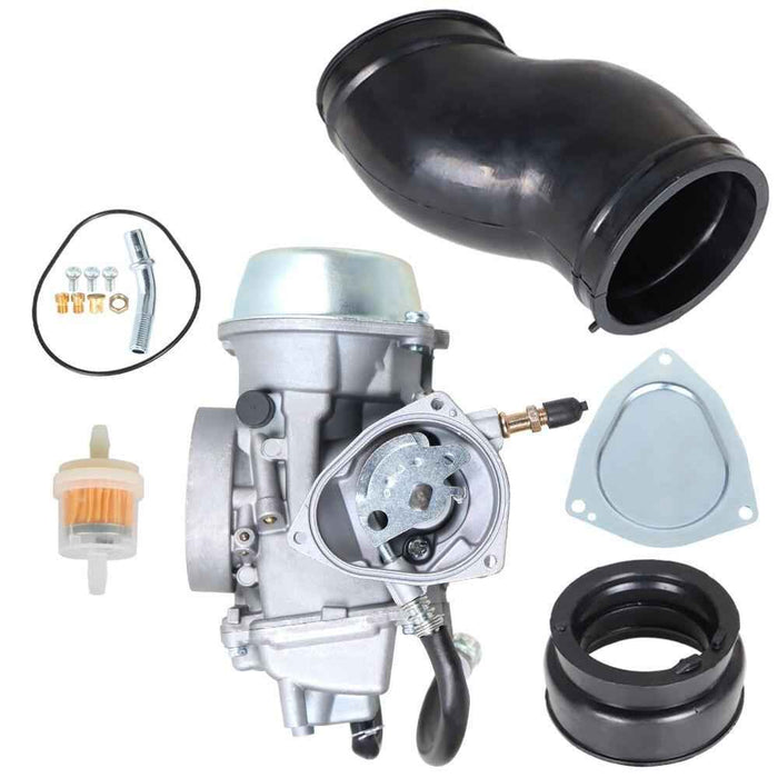 DURAFORCE Carburetor For 1998 Yamaha Grizzly YFM 600 + 2 FREE Intake Manifold Boot New