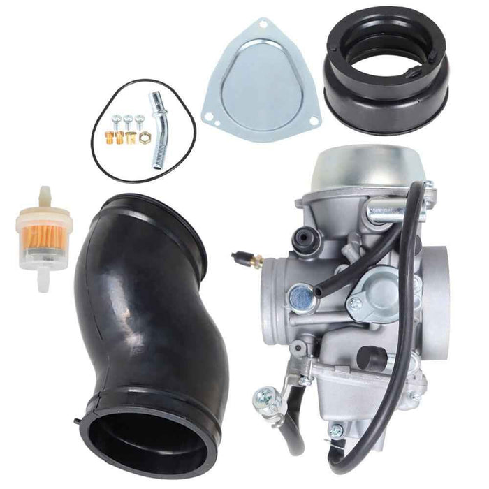 DURAFORCE Carburetor For 1998 Yamaha Grizzly YFM 600 + 2 FREE Intake Manifold Boot New