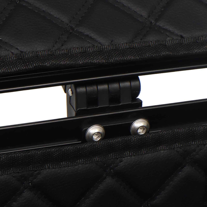 DURAFORCE Motorcycle Luggage Waterproof Tail Box 45L Scooter Trunk Storage Top Case Black
