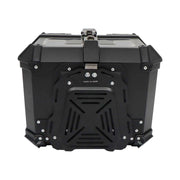 DURAFORCE Motorcycle Luggage Waterproof Tail Box 45L Scooter Trunk Storage Top Case Black
