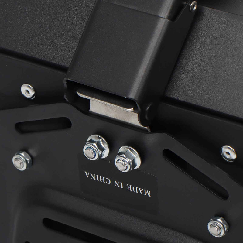 DURAFORCE Motorcycle Luggage Waterproof Tail Box 45L Scooter Trunk Storage Top Case Black