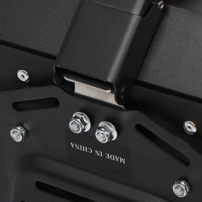 DURAFORCE Motorcycle Luggage Waterproof Tail Box 45L Scooter Trunk Storage Top Case Black