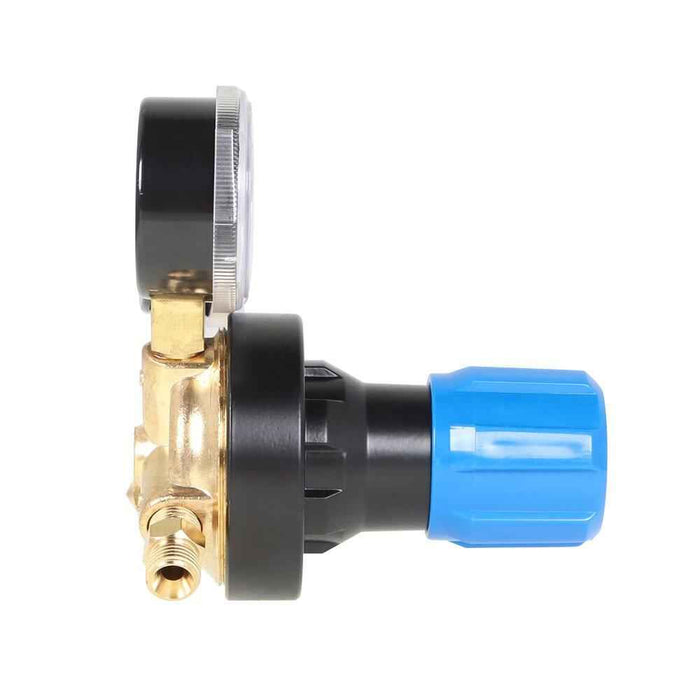 DURAFORCE 2 PCS Dual Welding Gas Gauges,Oxygen CGA-540 Acetylene CGA-510 Regulators