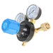 DURAFORCE 2 PCS Dual Welding Gas Gauges,Oxygen CGA-540 Acetylene CGA-510 Regulators