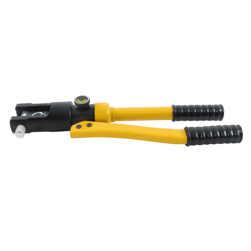 DURAFORCE Cable Lug Terminal Wire Crimping Tool Hydraulic Crimper 12T YQK-120 w/8 Dies