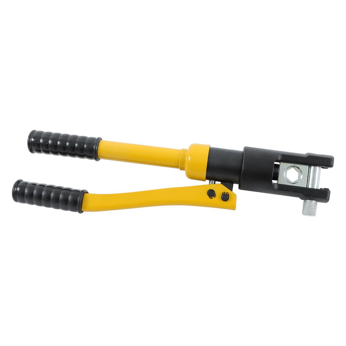 DURAFORCE Cable Lug Terminal Wire Crimping Tool Hydraulic Crimper 12T YQK-120 w/8 Dies