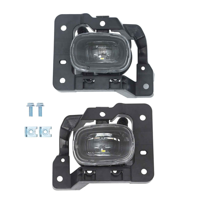 DURAFORCE Fog Lights Assembly For Nissan Pathfinder 2023 2024 LED Passenger+Driver Front