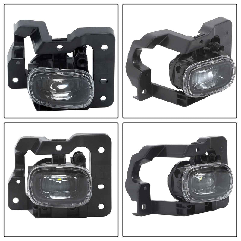 DURAFORCE Fog Lights Assembly For Nissan Pathfinder 2023 2024 LED Passenger+Driver Front