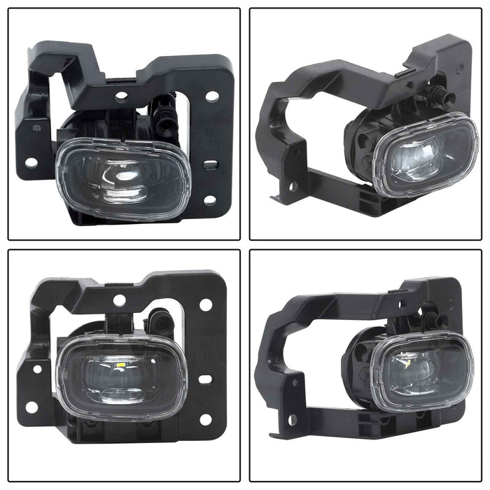 DURAFORCE Fog Lights Assembly For Nissan Pathfinder 2023 2024 LED Passenger+Driver Front