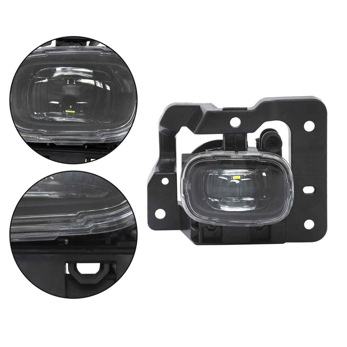 DURAFORCE Fog Lights Assembly For Nissan Pathfinder 2023 2024 LED Passenger+Driver Front