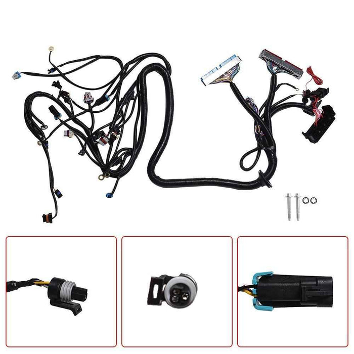 DURAFORCE Stand Alone Harness For LS SWAP 4.8 5.3 6.0 97-06 Drive by Cable DBC 1PC