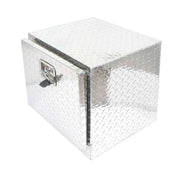 DURAFORCE Silver 18" x 17" x 18" Aluminum Tool Box Truck Car Outdoor Trailer Toolbox