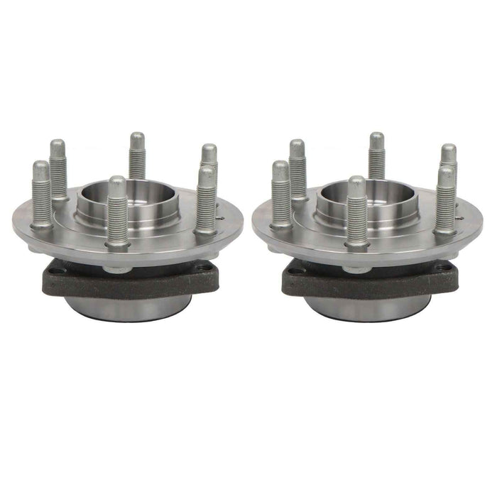 DURAFORCE Pair For Chevy Equinox Malibu GMC Terrain Buick Regal Front Wheel Hub Bearings
